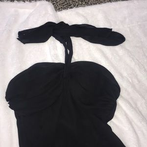 Alyn Paige Dresses - Flowy black dress that ties around neck Alyn Paige Dresses - Flowy black dress that ties around neck